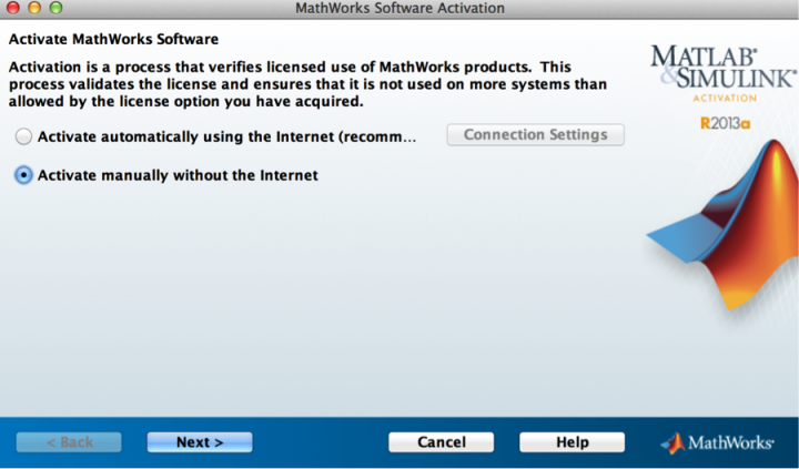 Activate MATLAB Software without the Internet