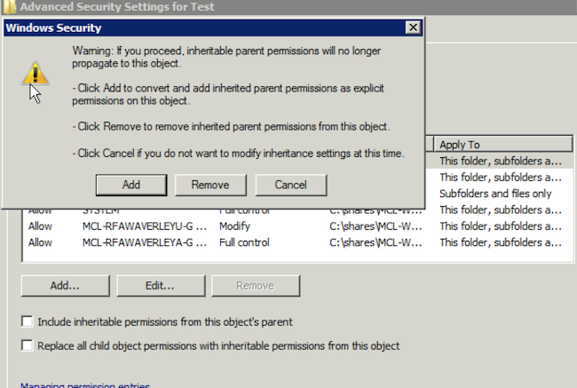 RFA Folder Missions